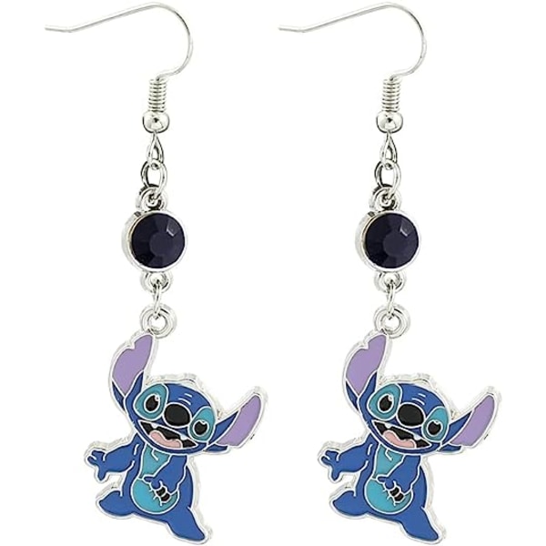 Means Family Stitch nøkkelring - Stitch nøkkelring gavesmykker for kvinner Stitch earrings