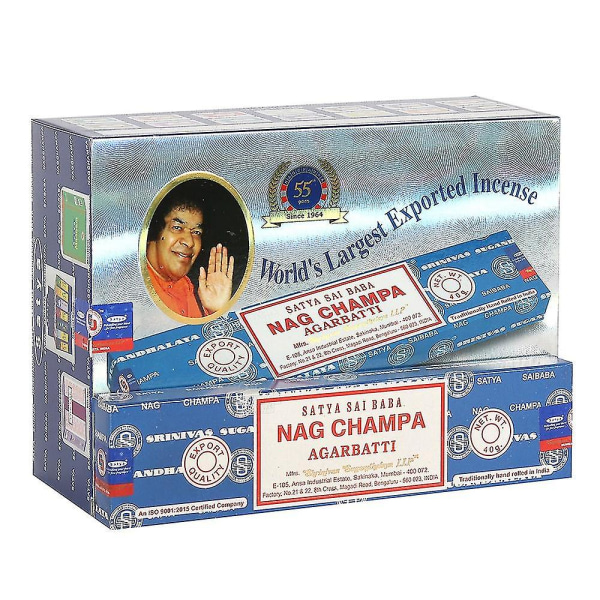 Satya Nag Champa røgelsespinde (pakke med 120)