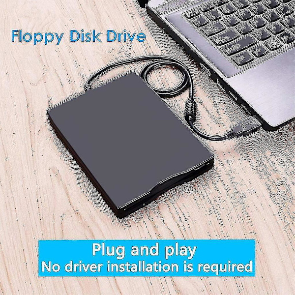 3,5 tommer USB mobil diskettedrev bærbar 1,44 MB ekstern diskette FDD--