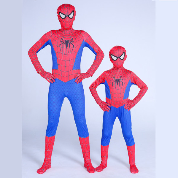 3-12-vuotiaille lapsille ja aikuisille Spider-Man Cosplay -asu amazing spider 100