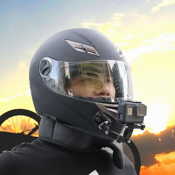 Motorsykkel Hakebrakett For Gopro Hero10/9/8/7/6/5 Helmet Sp
