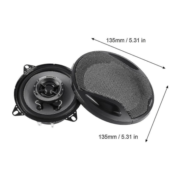 Ts 1041rk 4 tommers 2-veis subwoofer 10 cm koaksialhøyttaler bilaccessoar