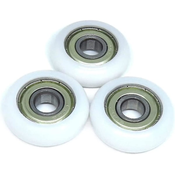 Yu Fangl 4 st 30 mm Roddmaskinsrullar 8x30x10 mm Bsr60830-10 Yu Fangl Plast Hjulrulle Hjul Fri Frakt + 50% Rabatt