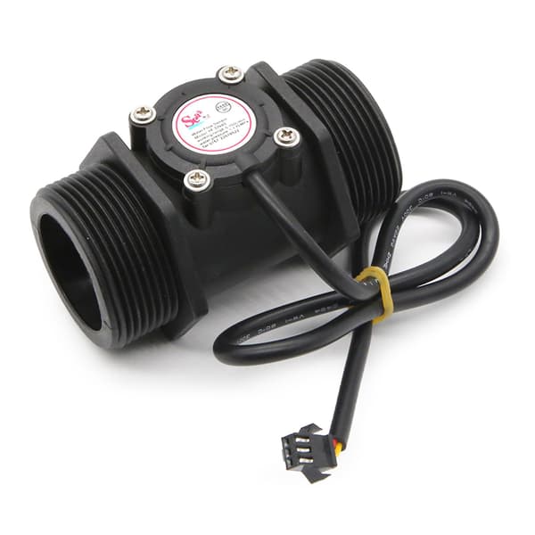 1,5\" Vannstrømningssensor 22mm Hall-effekt Flowmeter Fluid Meter Counter Industri