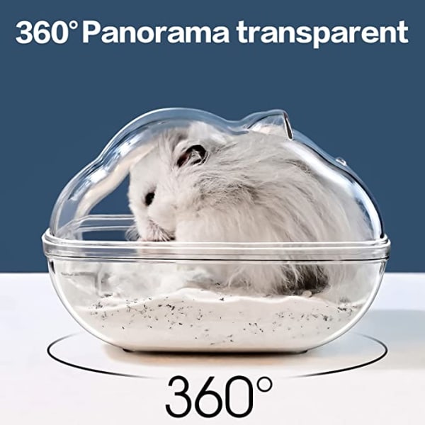 Hamsterbadkar, Hamsterbadrum, Dekor för smådjurshabitat, Sandbad large