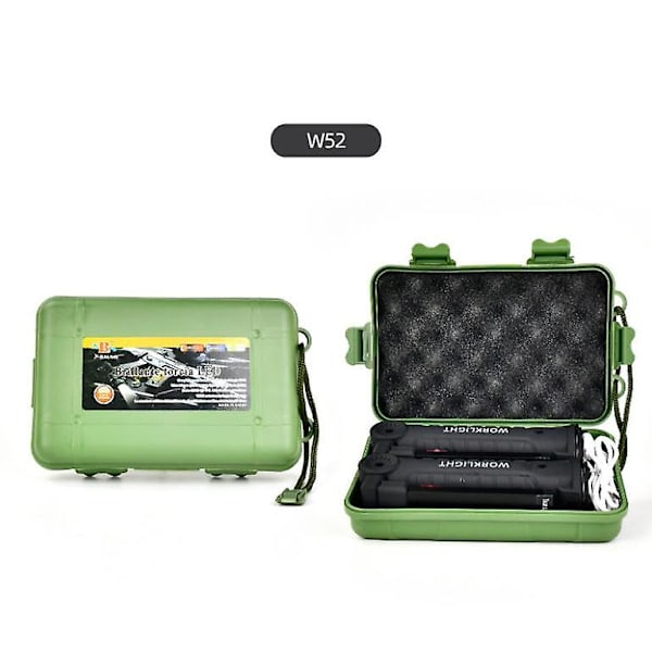 2 x arbeidslampe Cob Led Walker oppladbar verkstedlampe Cob lommelykt arbeidslampe Led Walkman med magnetisk sokkellampe D