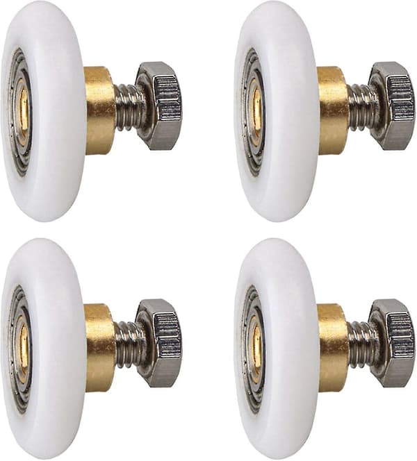 4 suihkuoven pyörää 23 mm, suihkun korvauspyörä
