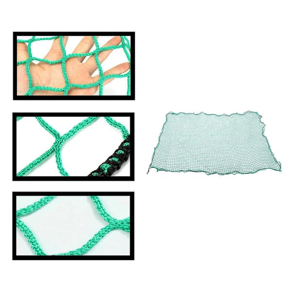 Bungee Cargo Net 6.5' X 9.8' Mesh Net Karabiner Pickup Passer Til Båd
