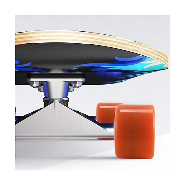 4 st Skateboardhjul Elastisk Pu Slitstark Flexibel Hållbar