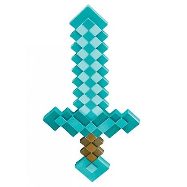 Bubble Mosaic Blue Diamond Sword