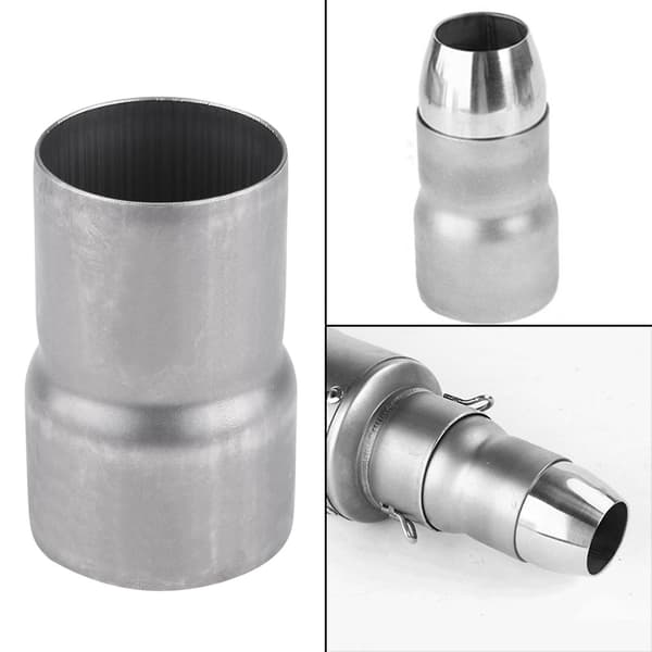 51mm til 60mm Motorcykel Udledning Rør Adapter Reducer Lydpotte Forbindelse Rustfrit Stål