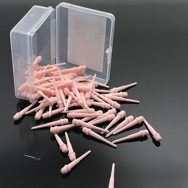 80 stk. Plastik Dart Spidser Tip Points Lippoint Spidser Dart Skafter Udskiftningsspids Dart Spidser