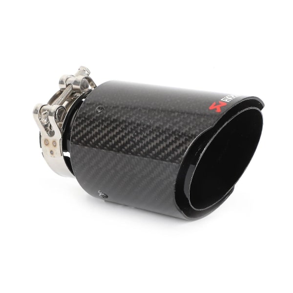 Bimirth 4" Akrapovic Gloss Carbon Fiber Avgasspetsar X2 Universal slutrör