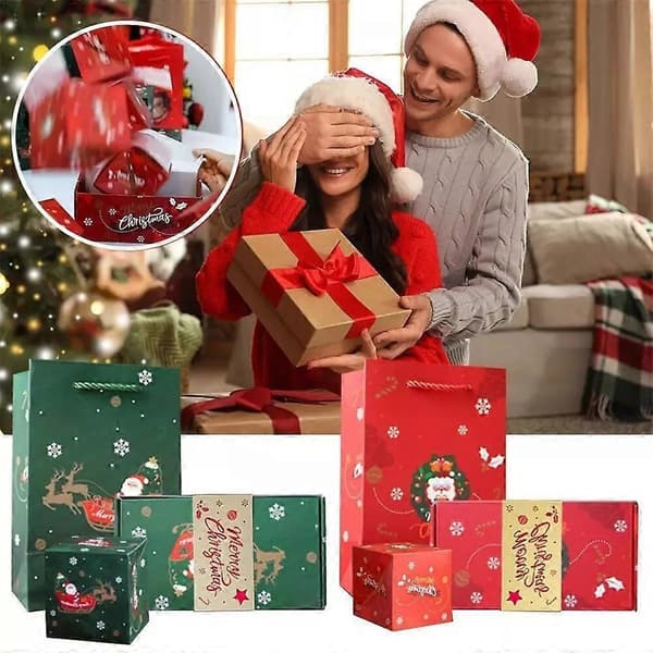 Seeroze Överraskningspresentförpackning Jul, Funoio Överraskningspresentförpackning, Bounce Överraskningspresentförpackning Jul 16 Bouncing Boxes B