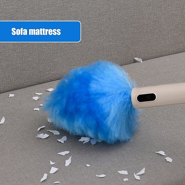 Spin Duster Elektrisk - Multifunktionell 360° Spin Elektrisk Dammvippa | Dammsugare Batteridriven Med Tryckknapp För Möbel, Takfläkt, Vägg