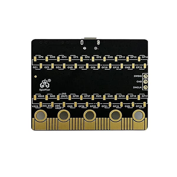 2 stk. For Rp2040 Bit Mboard Kompatibel Med Bbc Microbit S Python Programmering Mbo