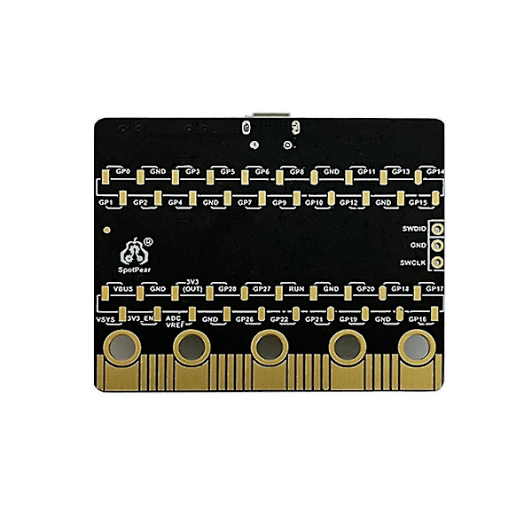 2 stk. til Rp2040 Bit Mboard Kompatibel med Bbc Microbit S Python Programmering Mbo