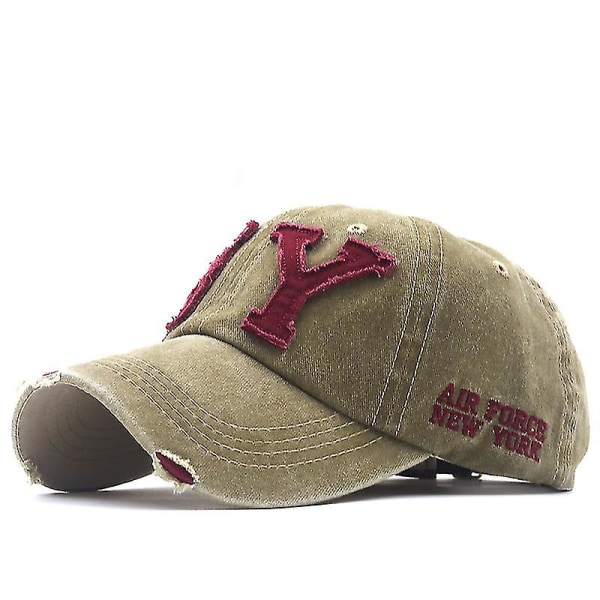 Hot Fish Bone Herre Baseball Cap Dame Snapback Fiskebroderi Far Hat Mand Børn Trucker Gorra Sommer Fisker Mænd Cap khaki 56-61cm Adjustable