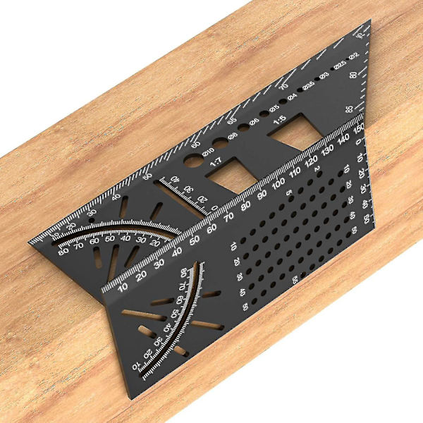 3D Gehrungsvinkel Aluminiumlegering Multifunktions-Messwerkzeug