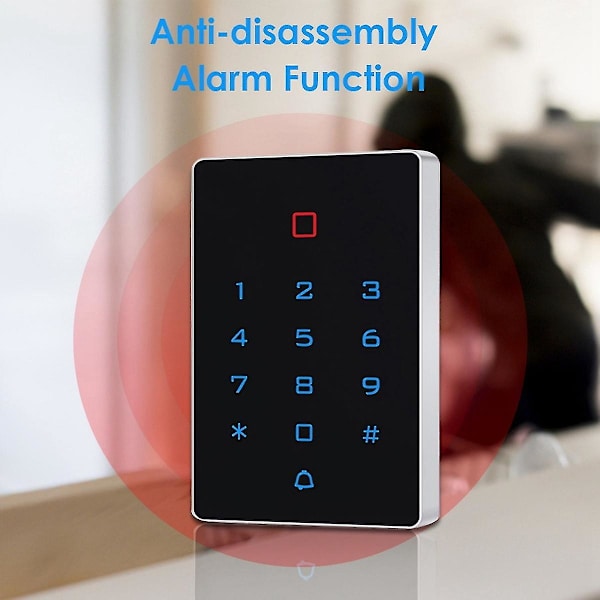 Wifi Tuya Bakgrundsbelyst Touch 125khz Rfid-kort Tillträdeskontroll Knappsats Vattentät Dörrlåsöppnare Wg26 I