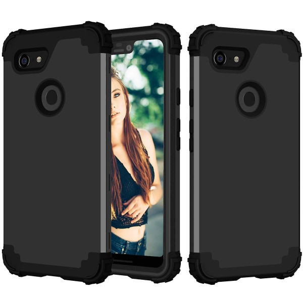Perfekt passform etui for Pixel 3xl, hudfølelse, fallbeskyttelse