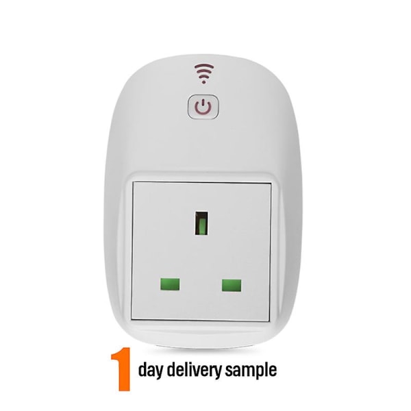 Smart Uk Socket Enclosure White Wifi Smart Plug Power Socket With App