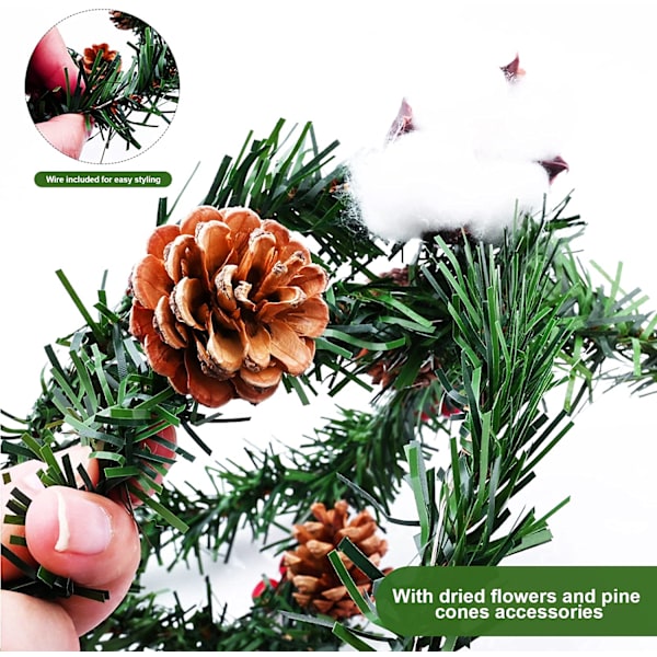 30 LED-julkulor