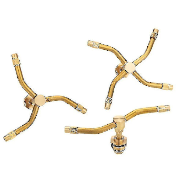 4-armet roterende plænesprinkler 360-graders automatisk rotation Br