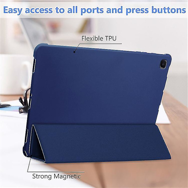 Kotelo yhteensopiva Samsung Galaxy Tab A8 10.5'' 2021 Sm-x205 Sm-x200 Dark Blue