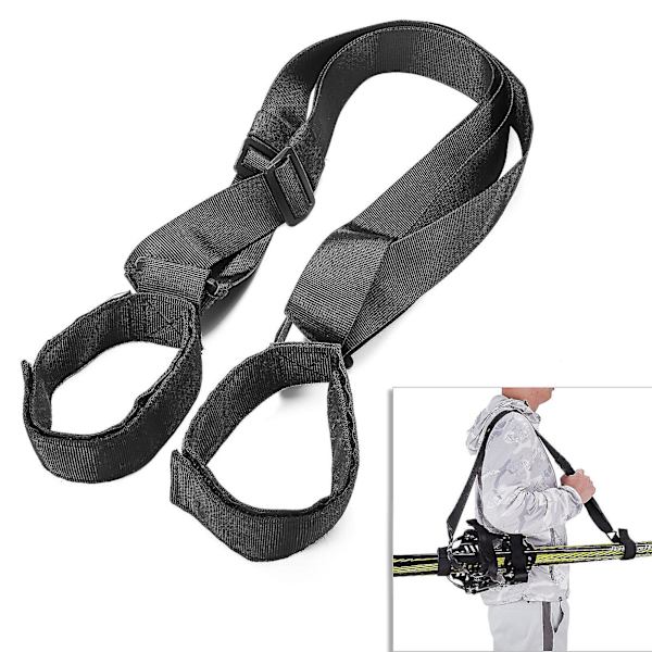 Skistav- og polstropper - Justerbare skistavstropper - Skistavholder - Skistavstropper i nylon - Skitillbehør for menn, kvinner og barn