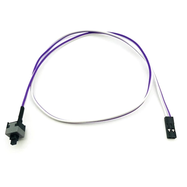 Pc Moderkort Omstart Linje Chassi Strömbrytare Kabel Stationär Pc Strömbrytare Linjer