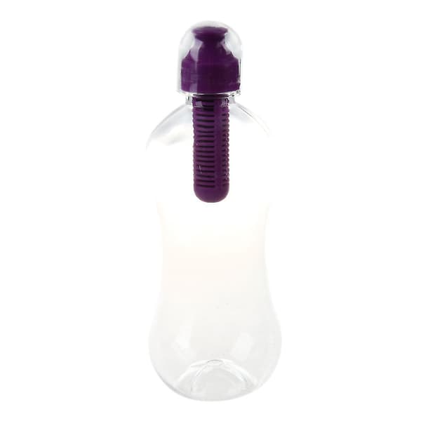 550ml utendørs vannflaske med filter for hydrering