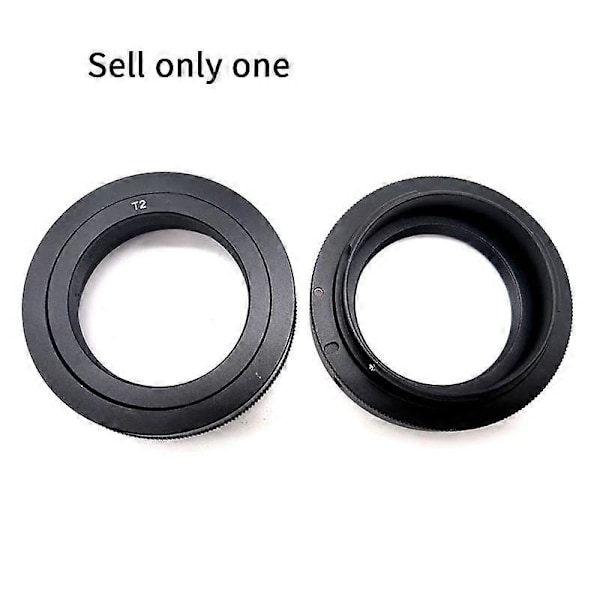 1 st T2- T2 till EF EF-S Kamera Adapter Ring Teleskopisk Monteringslins Adapter Ring med Sexkantnyckel