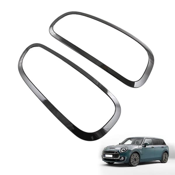 2 stk Blanke Svarte Baklykter Baklykt Ring Dekorative Deksel For Mini 2022