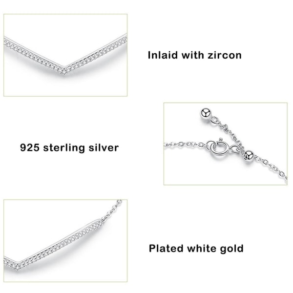 Justerbart armbånd mode zirkon armbånd banket håndled smykker fa81 | Fyndiq