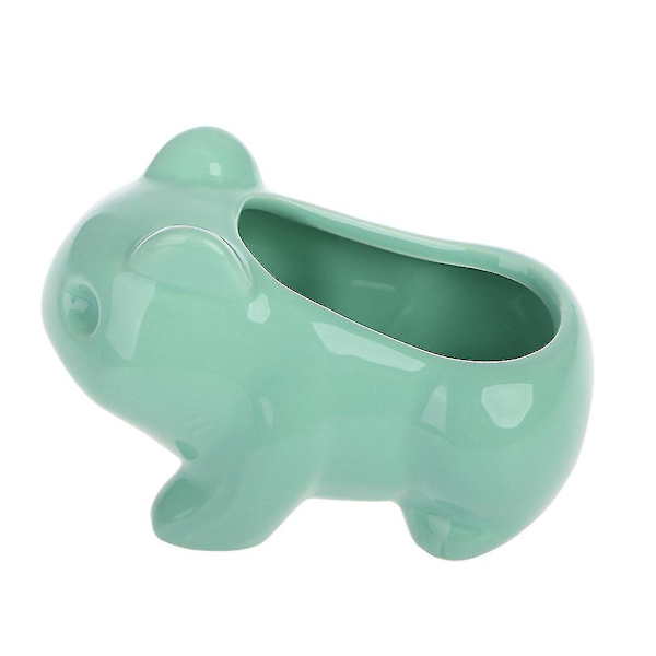 Kawaii keramisk blomsterkrukke sukkulent potteplanter planter med hul hjem kontor