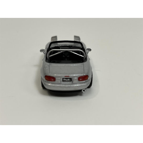 Mazda Miata Mx-5 Tuned Version Silver Stone Metallic Lhd 1:64 Mini Gt Mgt00407l