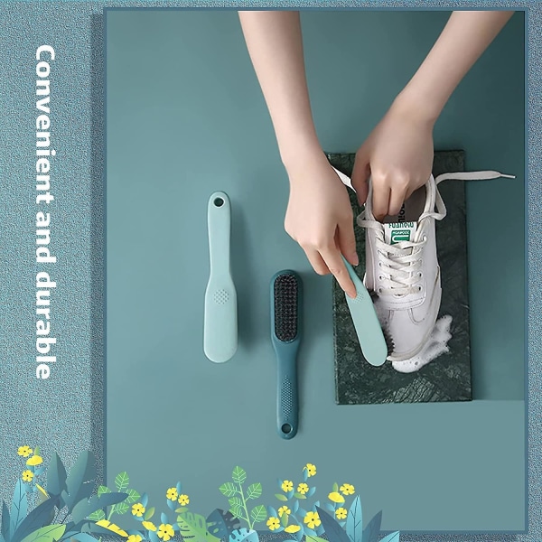 Muovinen kenkäharja, Crday Shoes Hankauspuhdistusharja Pieni kenkäharja Pp Käsiharjan puhdistusaine