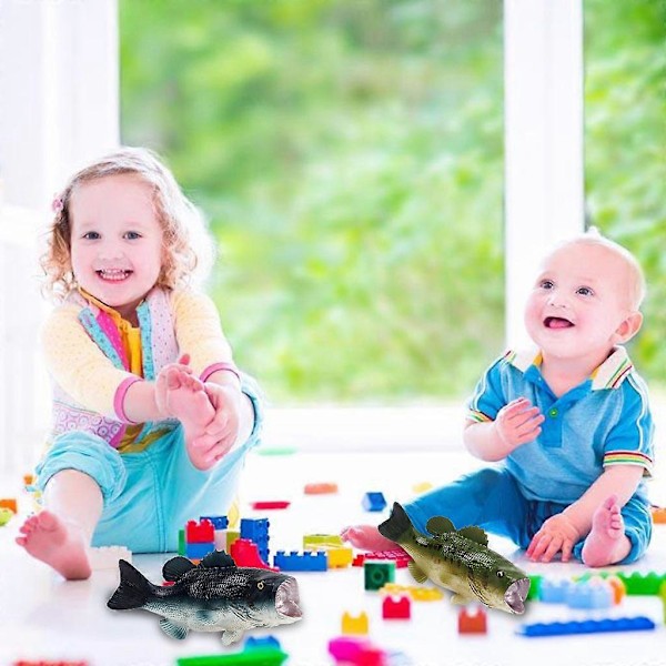 Nyhed Mini Videnskabeligt Legetøj Realistisk Stormundet Bas Kids Aflastning Kedsomhed
