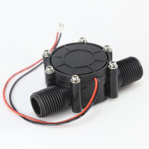 Vattenflödespump Vattenkraft Mikro Vattenkraft Kran Vattenflöde Hydraulisk Hög Effekt Diy Generator
