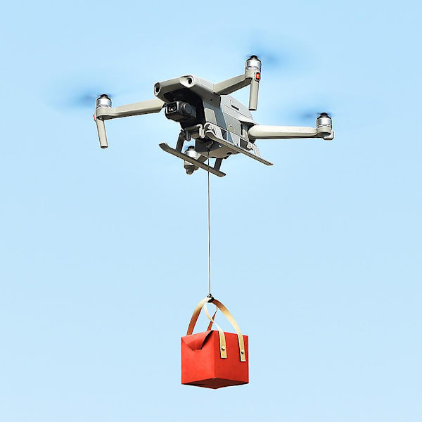 Drönare Airdrop System + Landningsställ för Mavic Air 2s/ Air 2 Drone Proposal