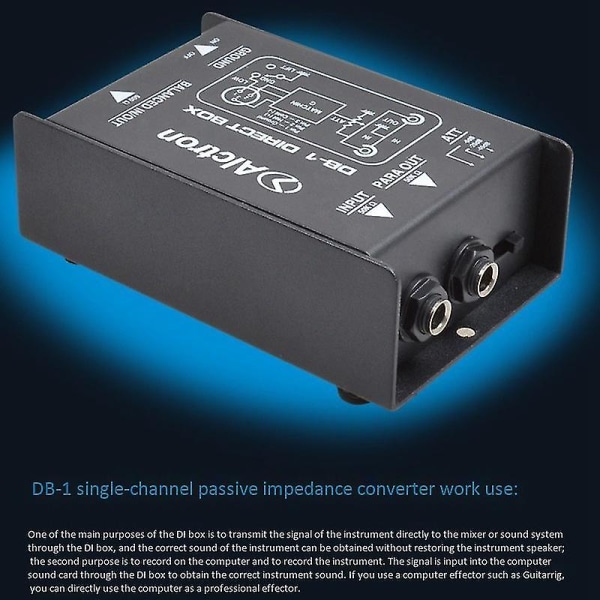 Db-1 Single Passive Impe Converter Dibox Sta Or Di Box