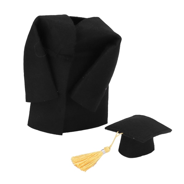 Bachelor Cap-kjole Vinflaskedæksel til dimissionssæson Festdekoration Afgangsgave