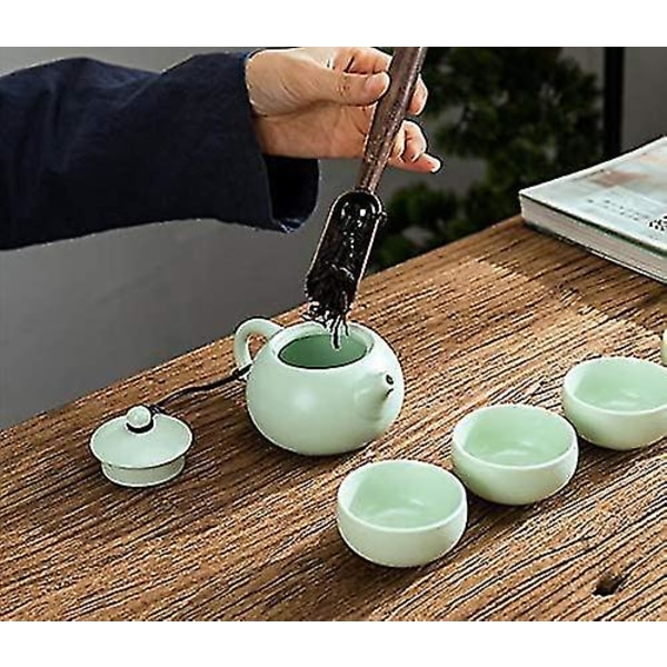 Te-sett Keramikk G Fu Te-sett tekanne med 4 kopper japansk stil Kina-stil  liten tekopp te-kunst til hjemmet til kontoret Lysegrønt Venner  Familiebusin 64c0 | Fyndiq