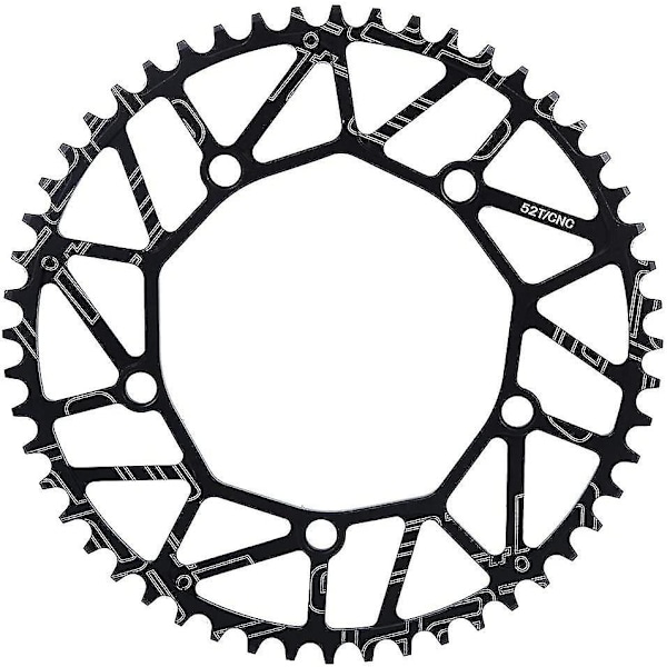 Cykelkæde hjul, 52t 130bcd cykel single speed klinge til de fleste cykler racercykel mountainbike
