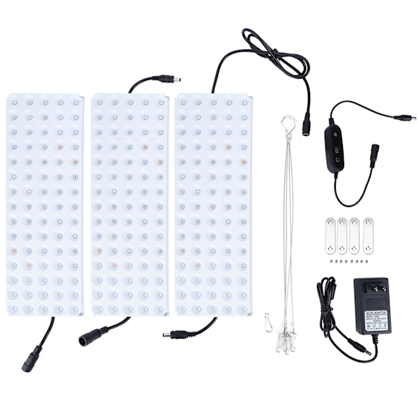Splicebar växtlampa 225led växtlampa för inomhusväxter hydroponisk växthus oss 100?240v