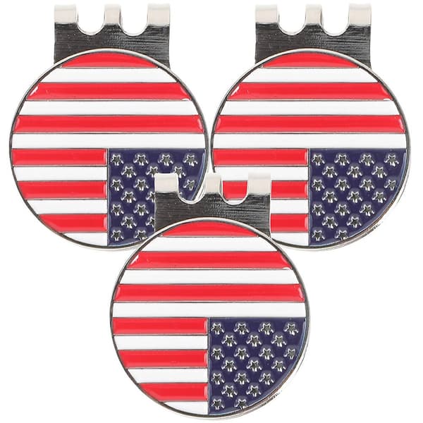 3 st Golfs Hat Clips Golfs Marker Hat Clips Dekorativa Golfs