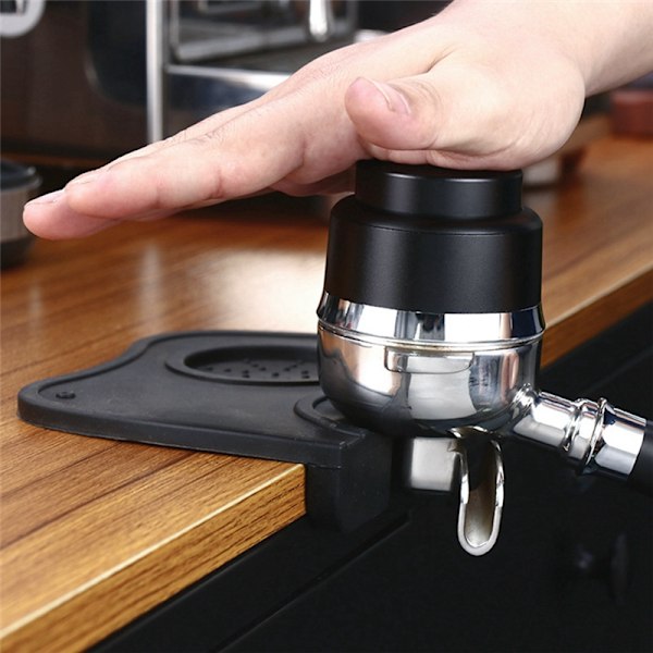 Premium kaffekværn kalibreret fjeder 304 rustfrit stål espressoudstyr kaffestamper 51mm