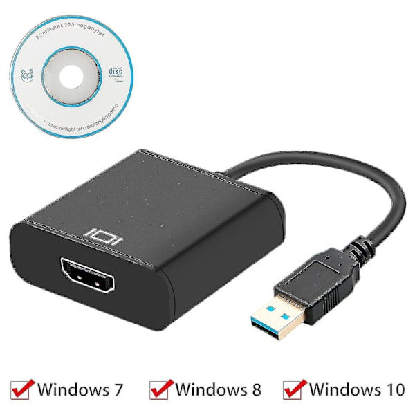 Hmwy-USB til HDMI-adapter