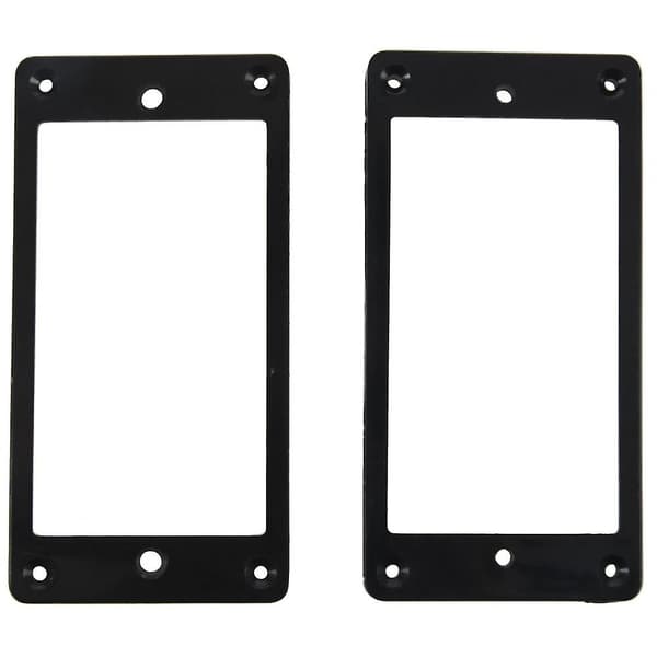 2st Platt Humbucker Pickup Monteringsring Ram Abs För Elgitarr